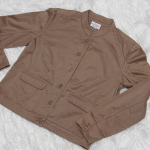 brown jacket Christopher & Banks size S